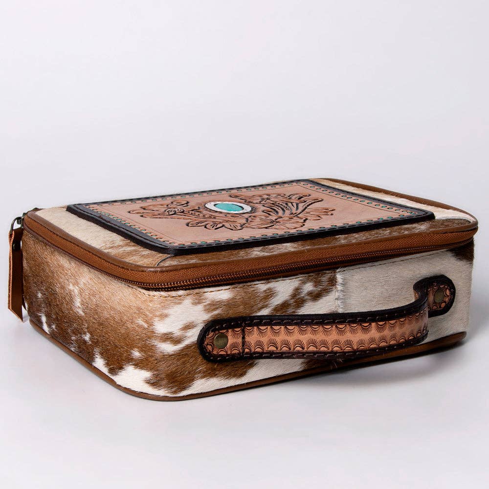American Darling Jewelry Case Genuine Western Leather Women Bag Jane - ADBGA300J