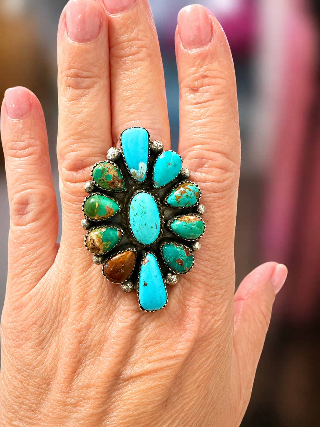 Native Cluster ring adjustable!