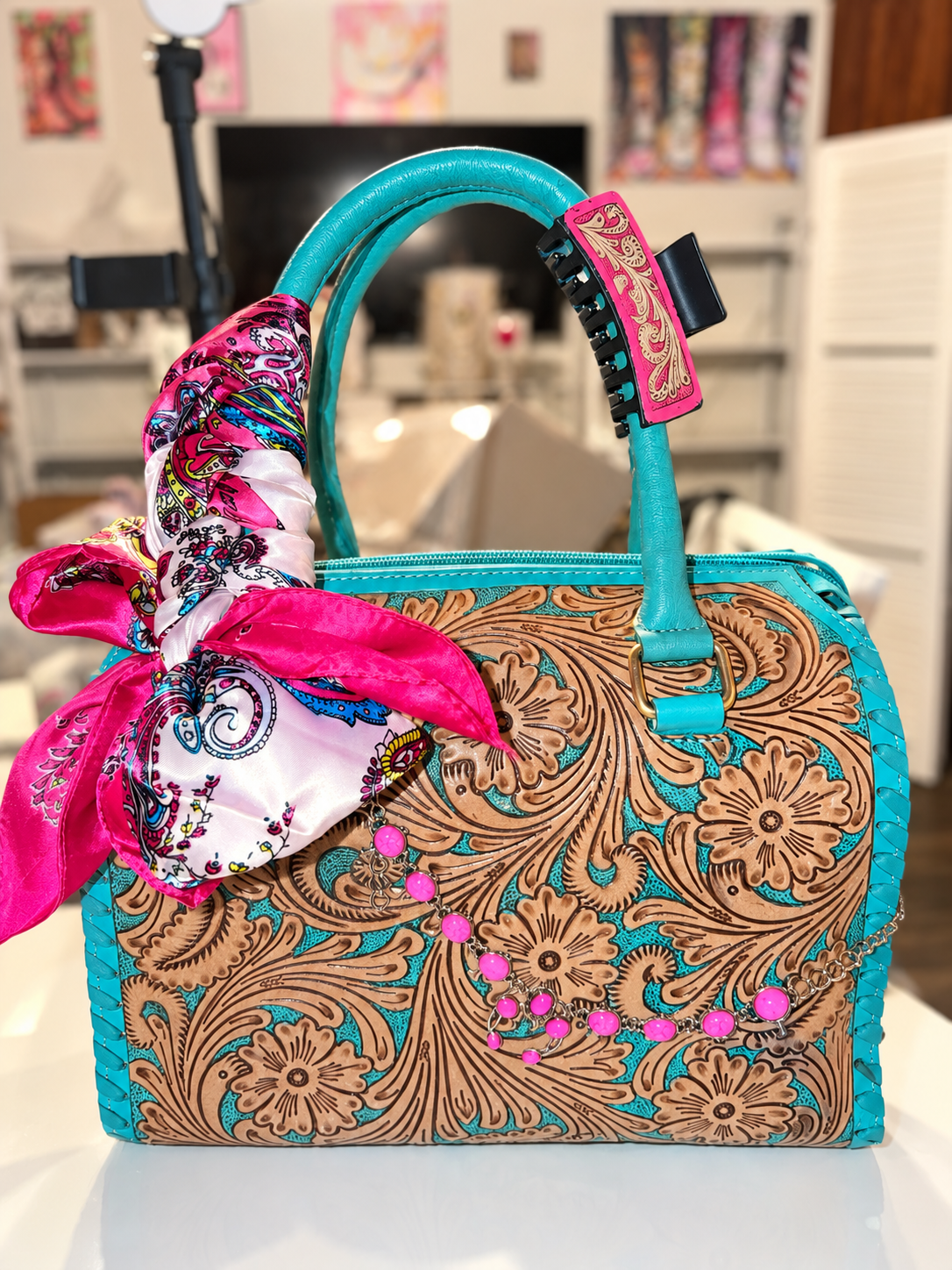 Glitter & Grit exclusive branded bag! Medium with accessories included!