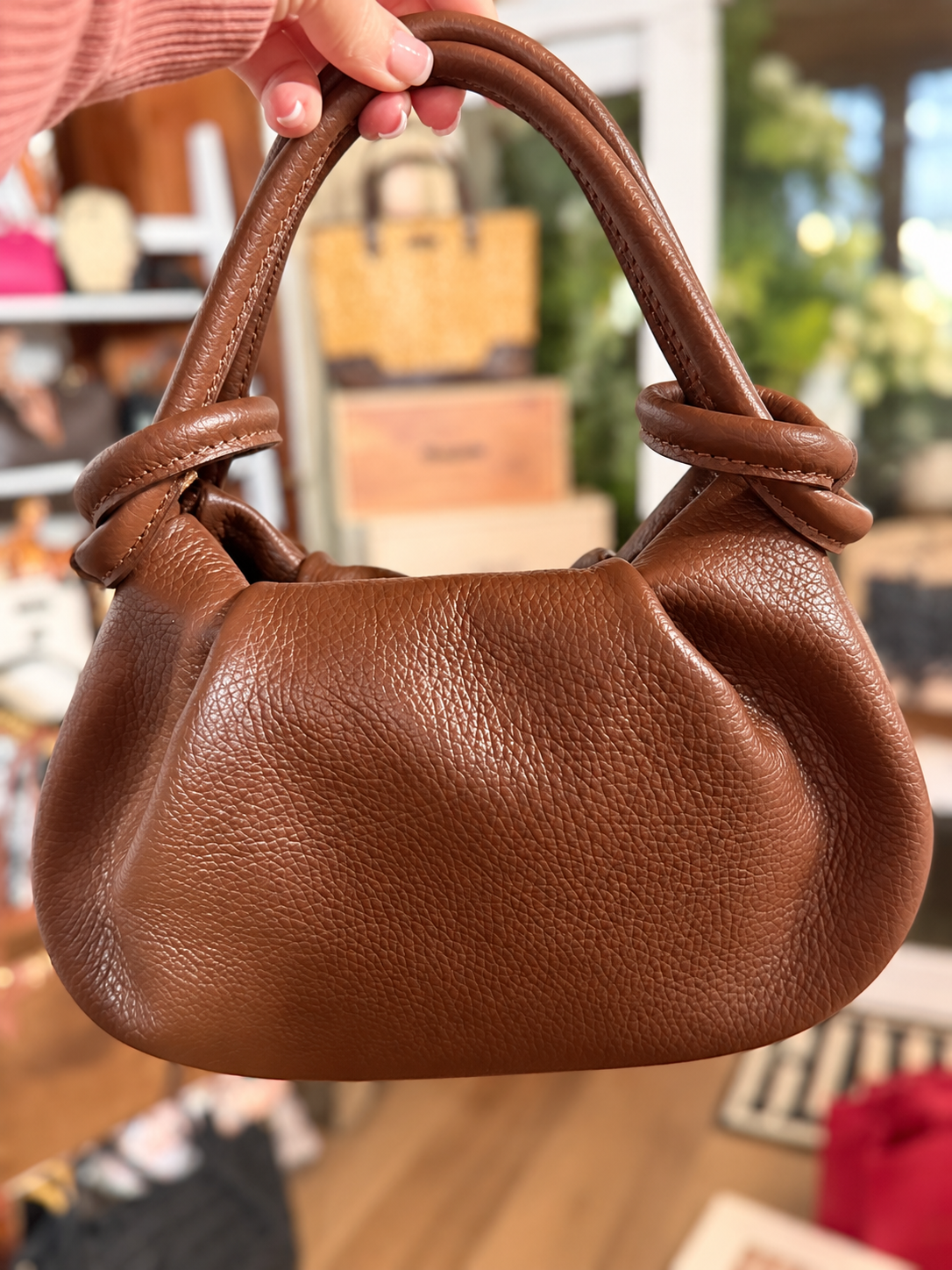 Carmel pebble crossbody - made in Italy!