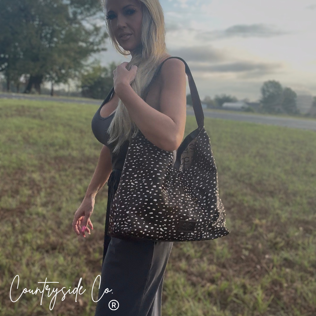 Countryside Co. - Wild Axis Hobo Soft Slouchy Shoulder Bag