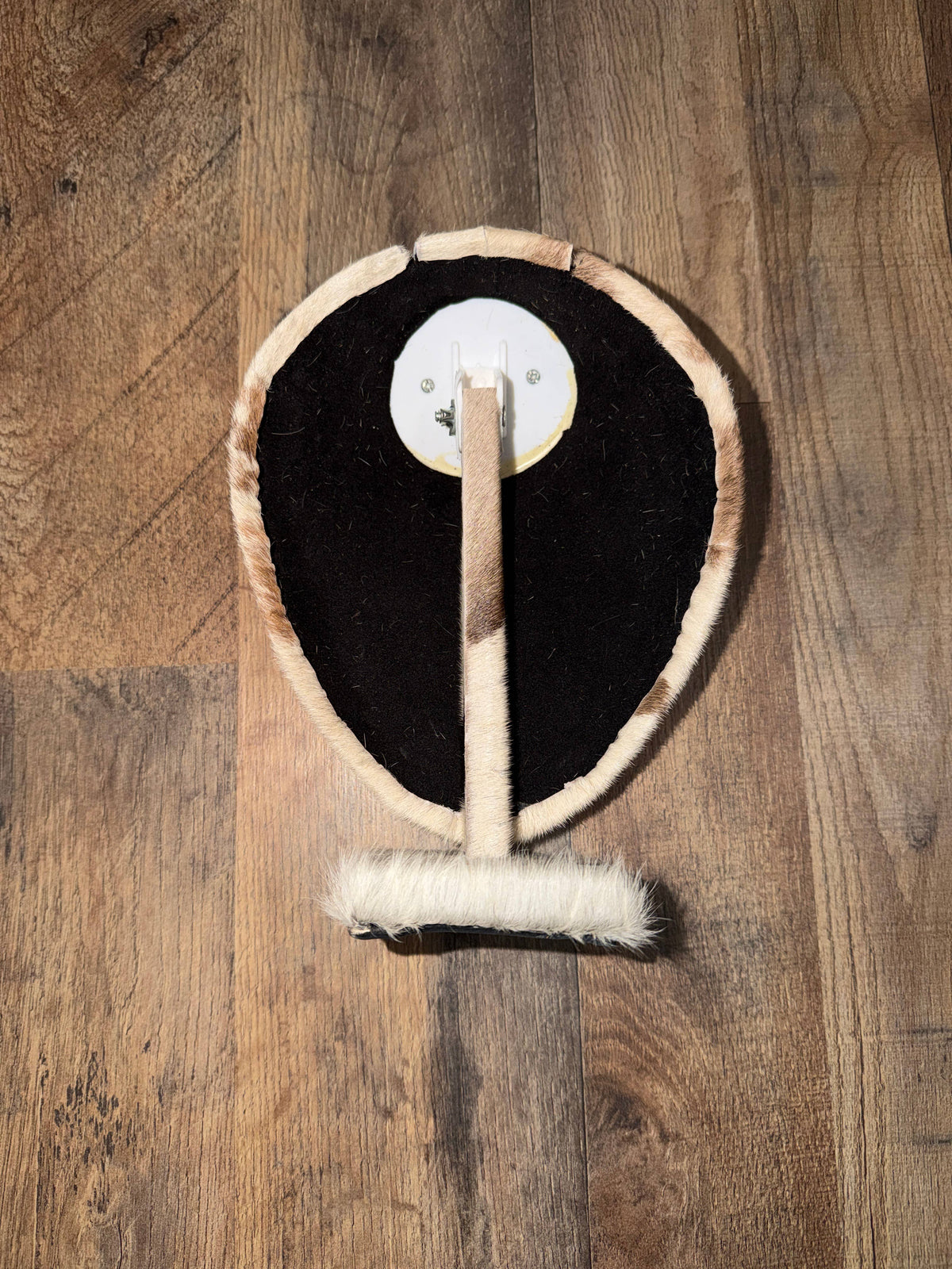 Cowhide neckless holder