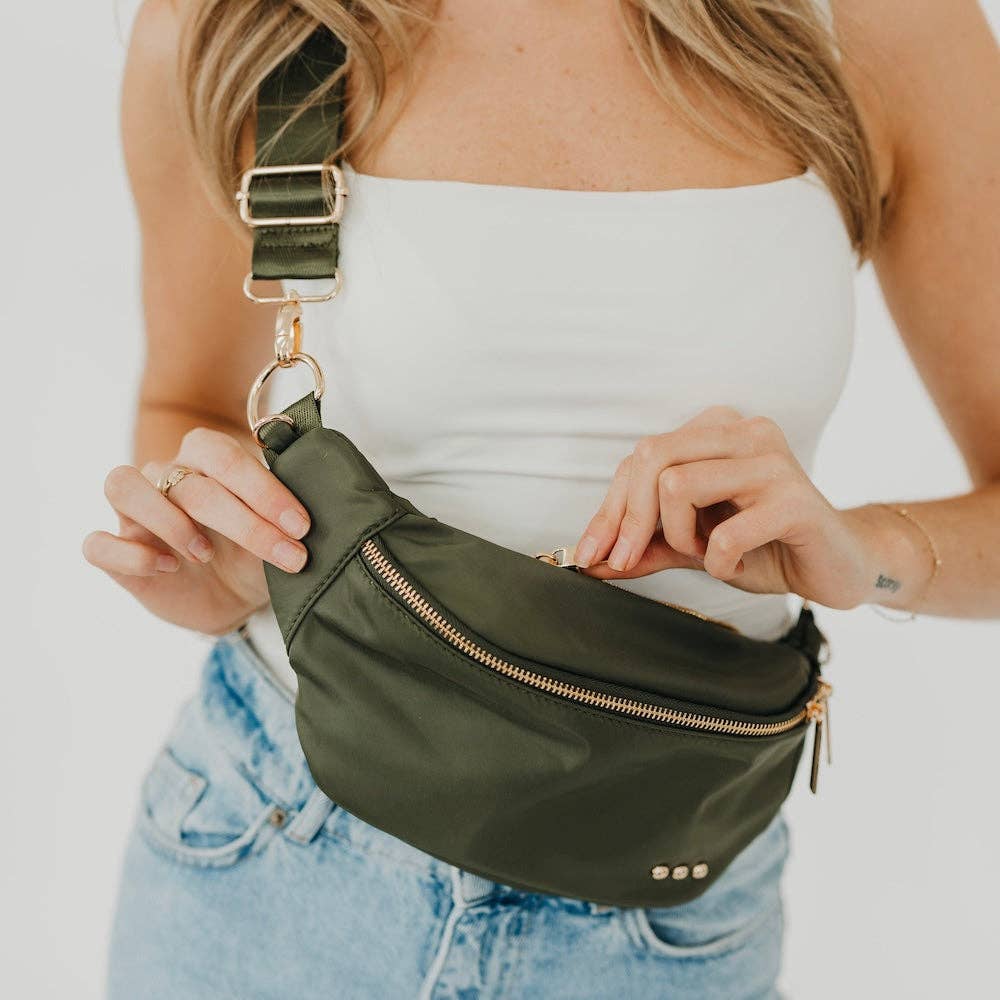 Pretty Simple - Nylon Susie Sidekick Bum Bag - Black