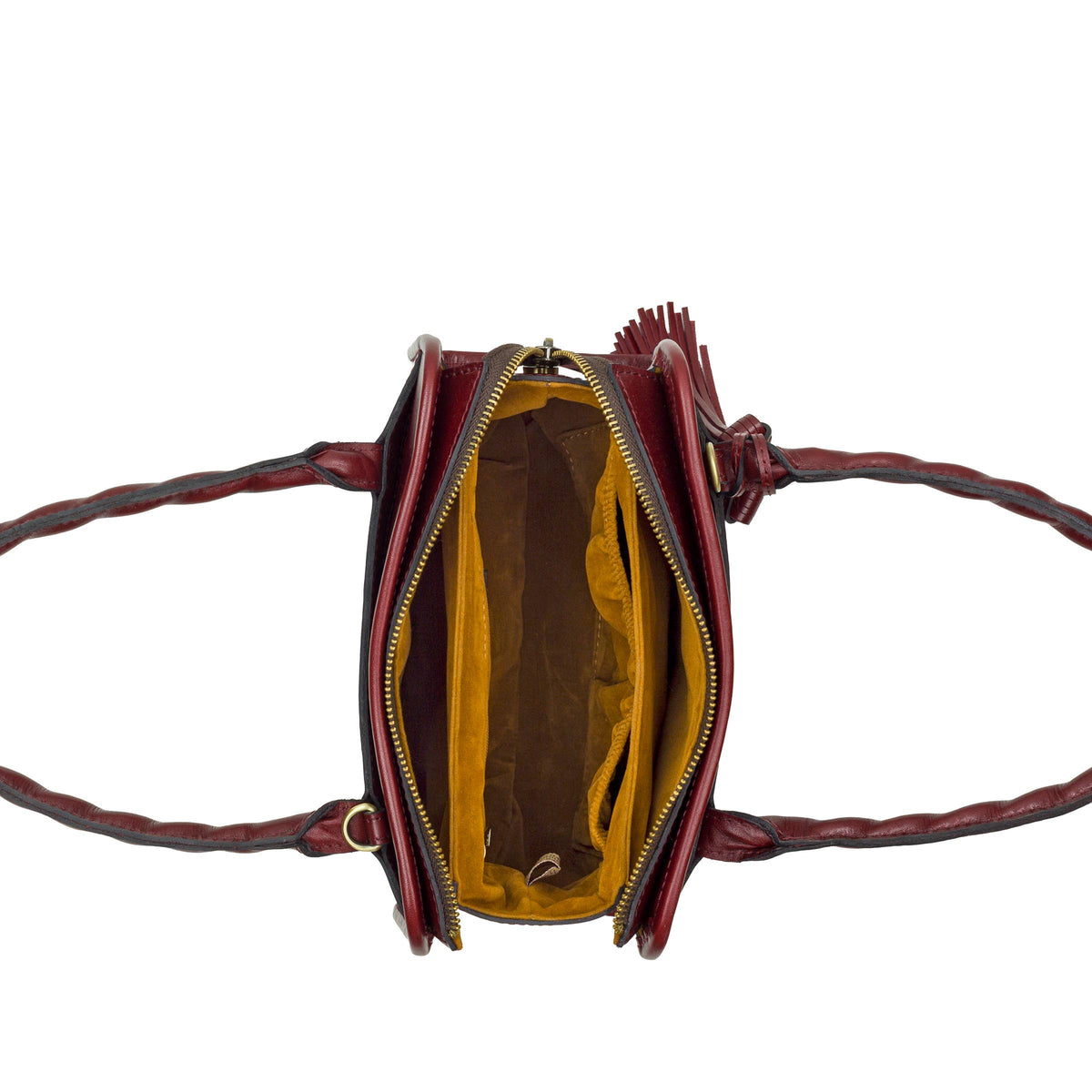 Patricia Nash - Paris Satchel - Vintage Tan Rose Tooled Collection
