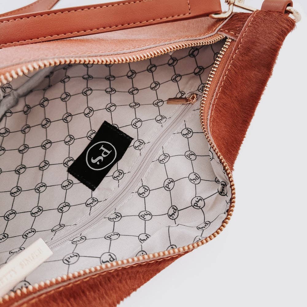 Pretty Simple - Hair On Hide Westlyn Bum Bag - Brown
