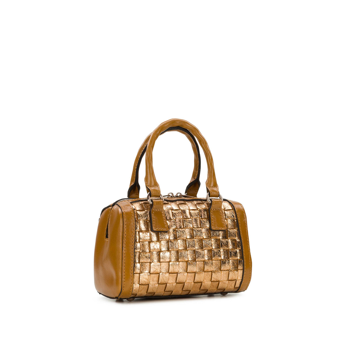 Vintage Distressed Metallic Woven