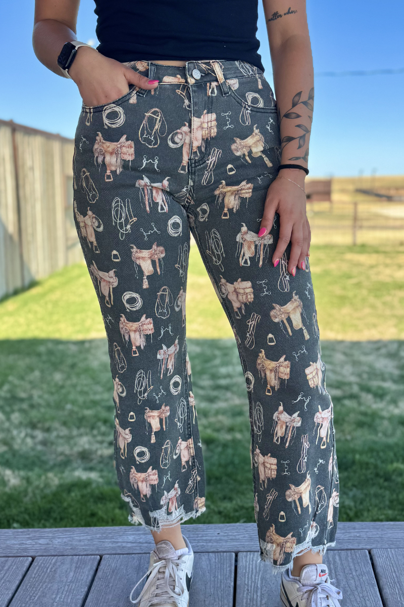 Sterling Kreek - Saddle Room Jeans - 7/8