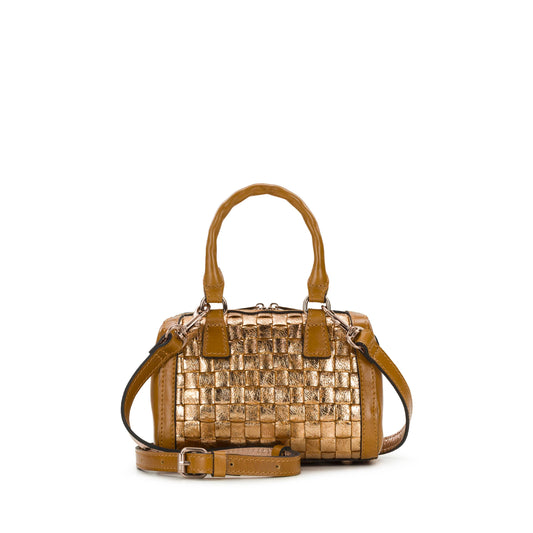 Vintage Distressed Metallic Woven