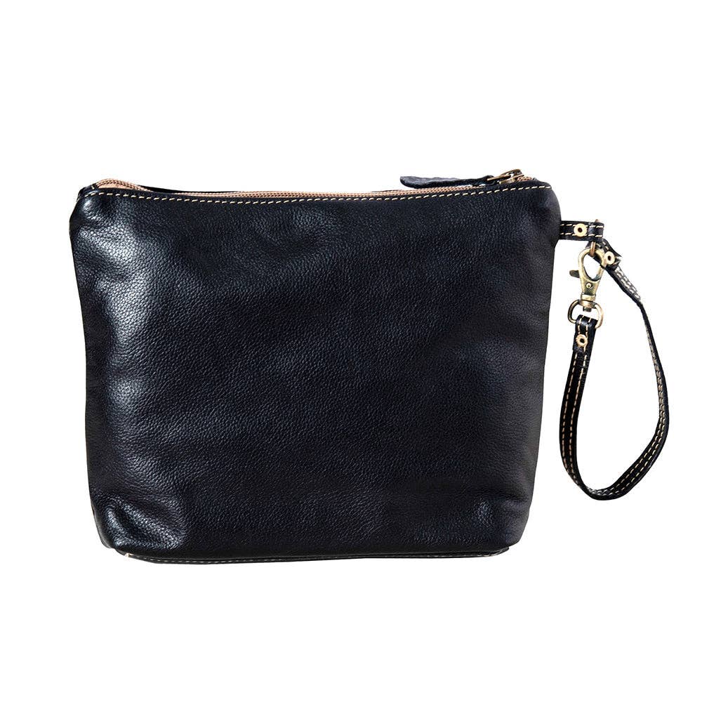 Myra Bag - Tyler Ridge Hair-on Hide Pouch