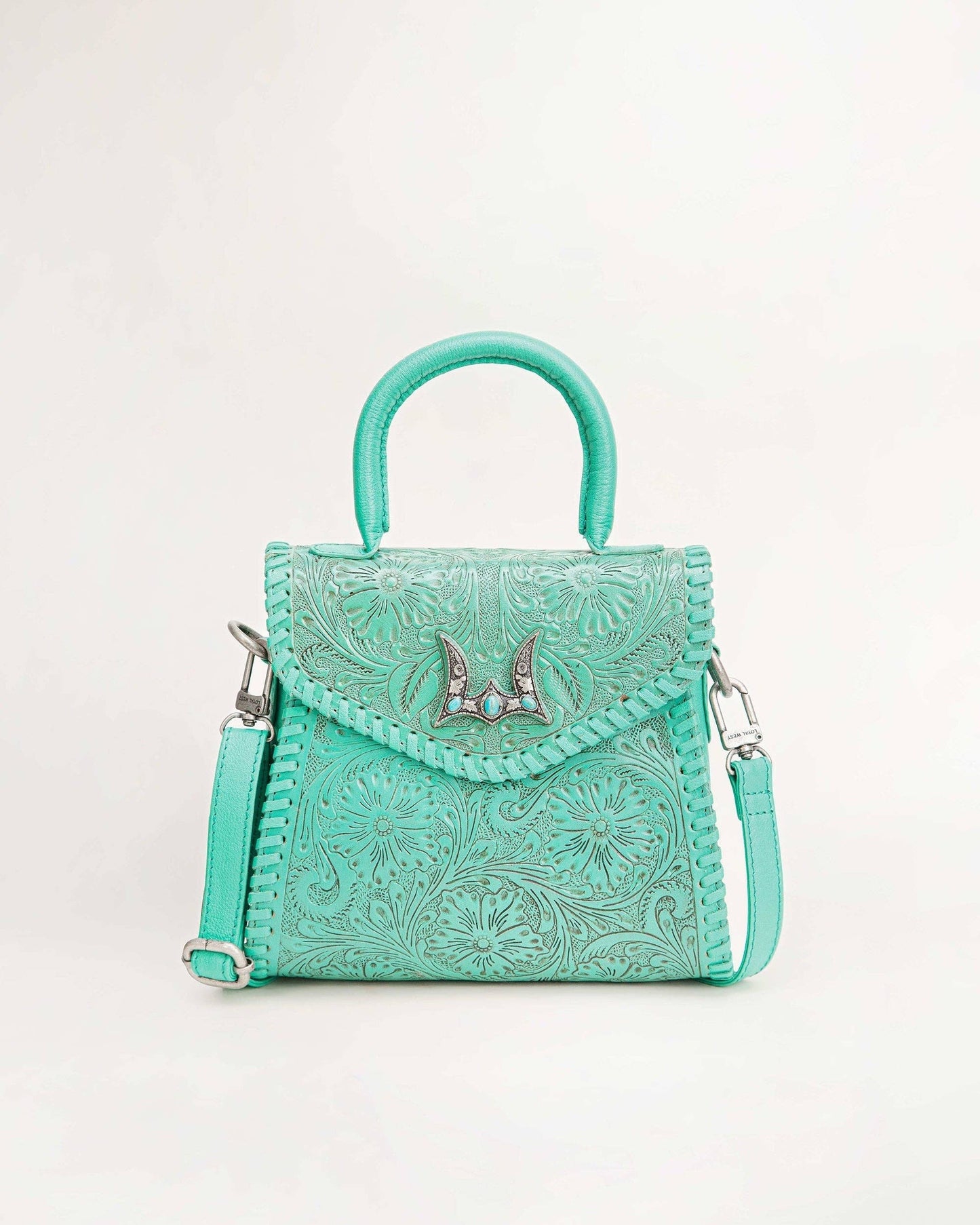 Loyal West - Leon Mini Handle Purse - Brown