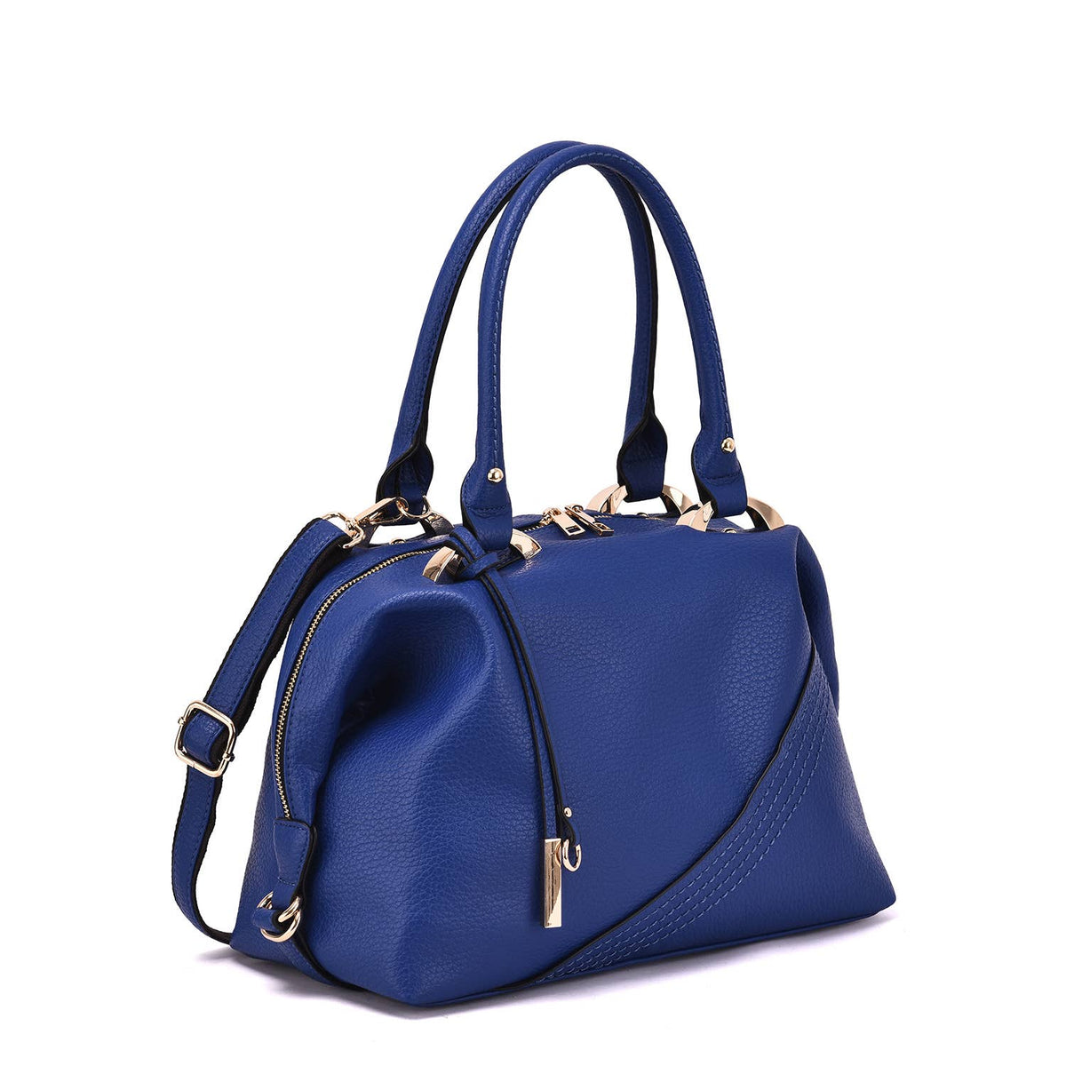 Sam Dual Handle Satchel - Mistyrose