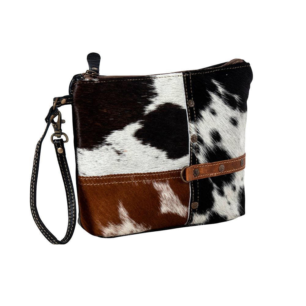 Myra Bag - Tyler Ridge Hair-on Hide Pouch