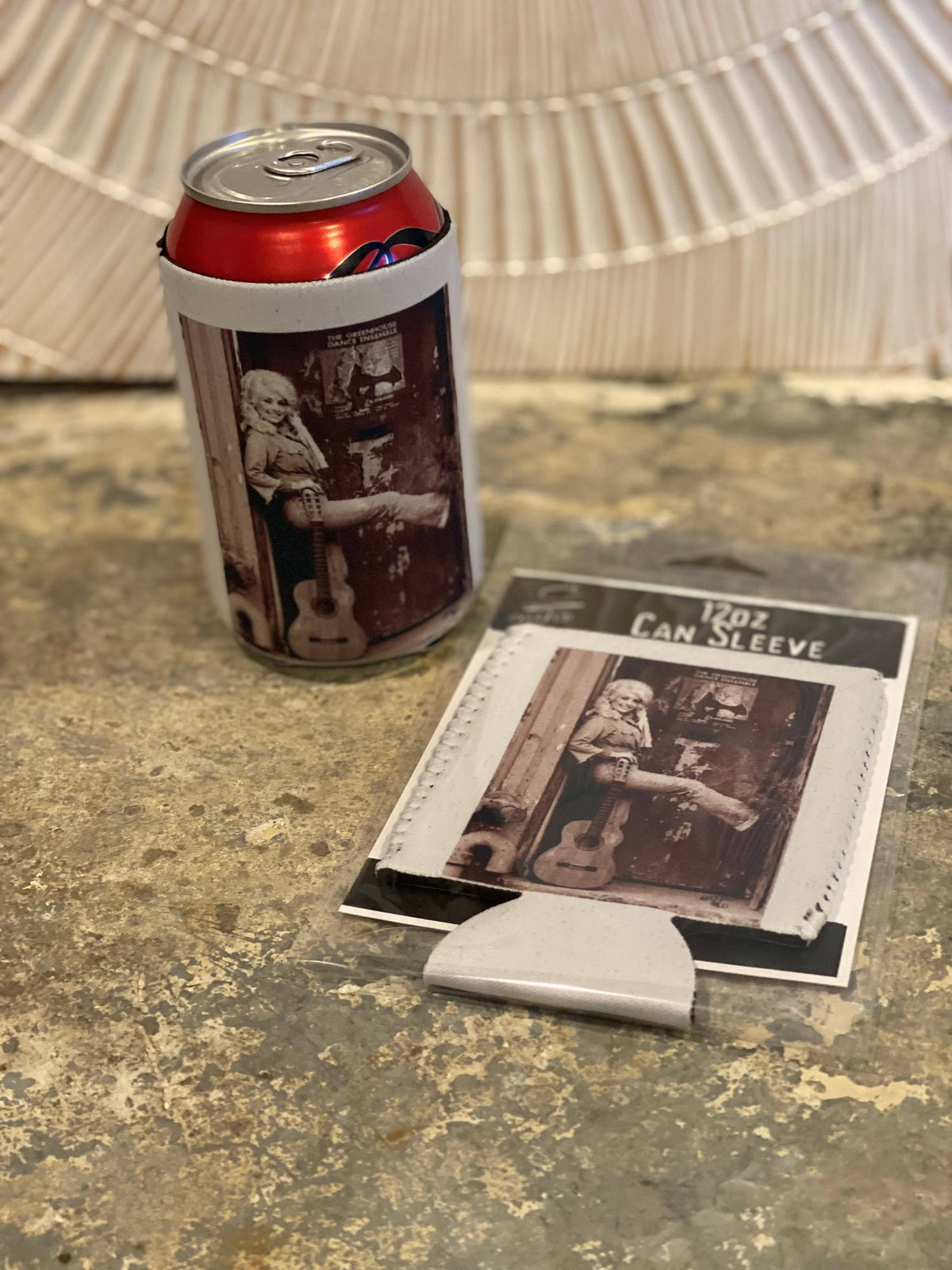 Crooked Halo - "Dolly" Neoprene Can Sleeve - No Packaging. Just Product.