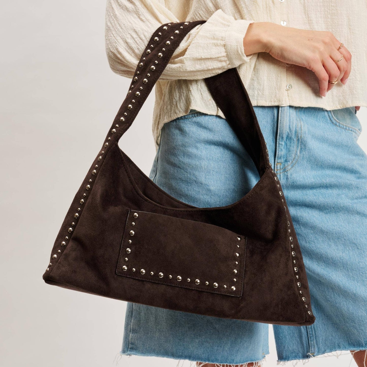 Moda Luxe - Dahlia Hobo - Chocolate