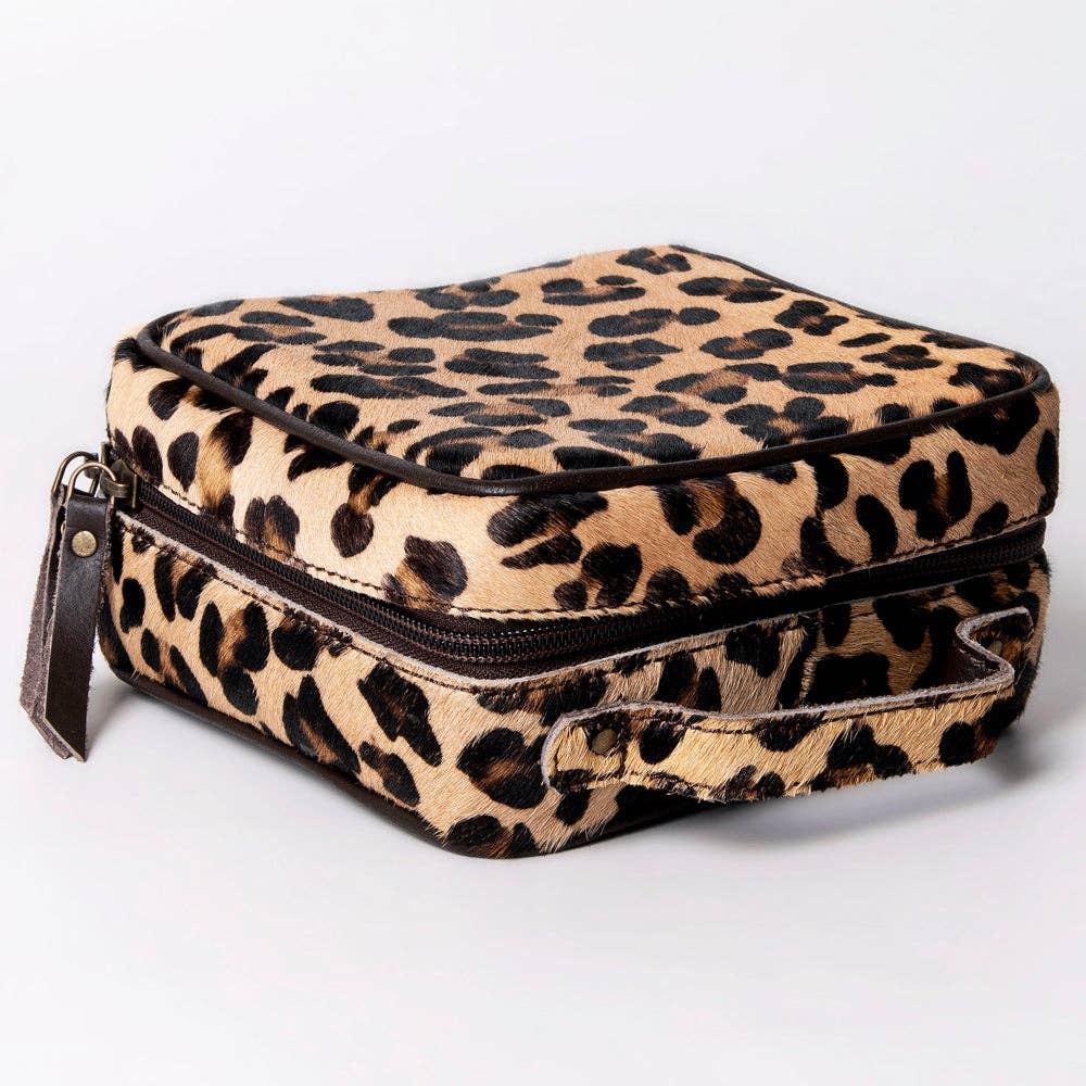 LS Western - LC-ADBGA312 Jewelry Case Genuine Western Leather Women Bag - ADBGA312B