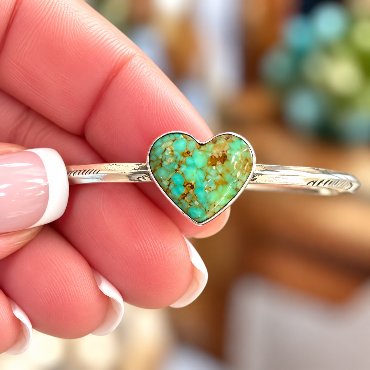 Native Heart Cuff & Stacker Bracelets