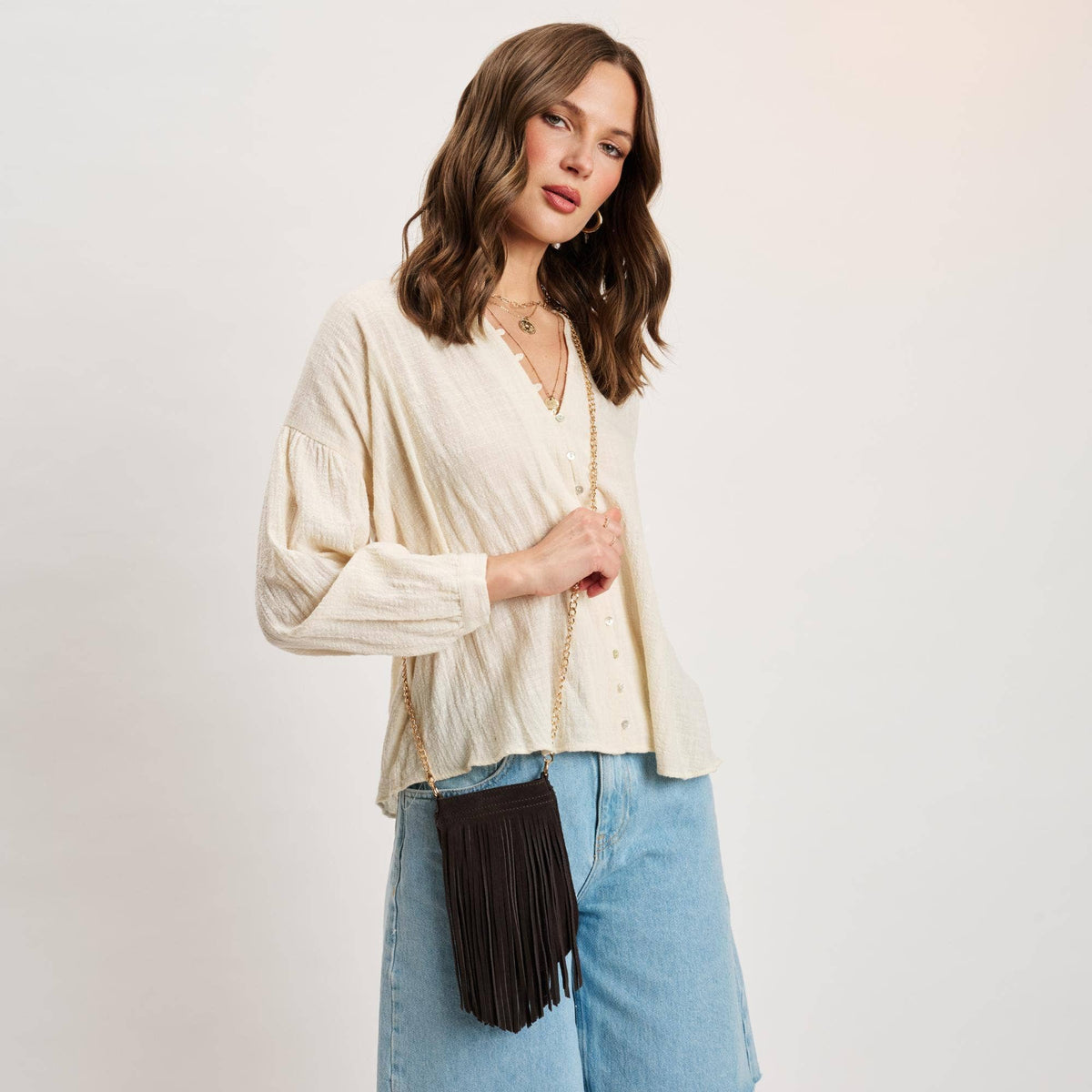 Moda Luxe - River Evening Bag - Chocolate