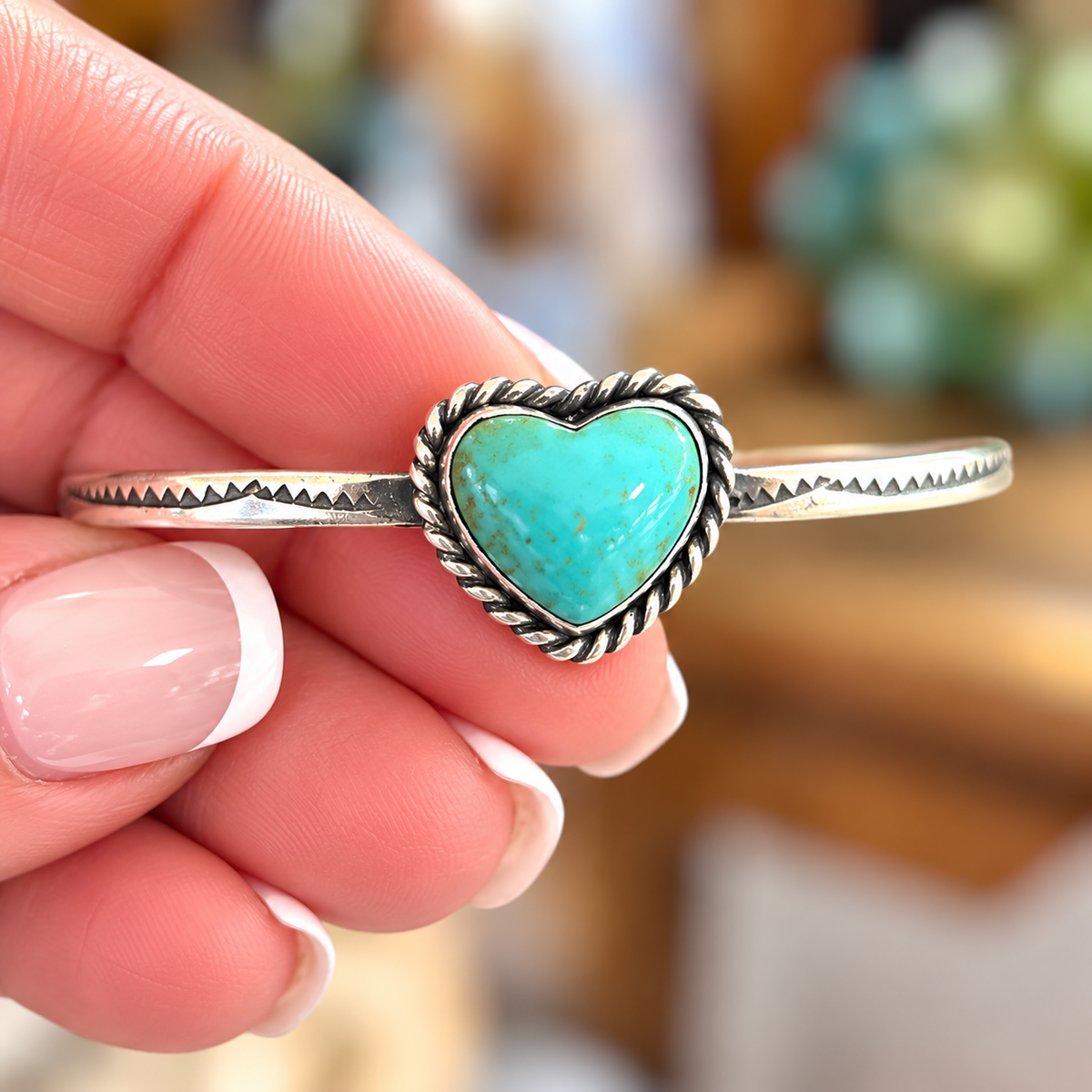 Native Heart Cuff & Stacker Bracelets