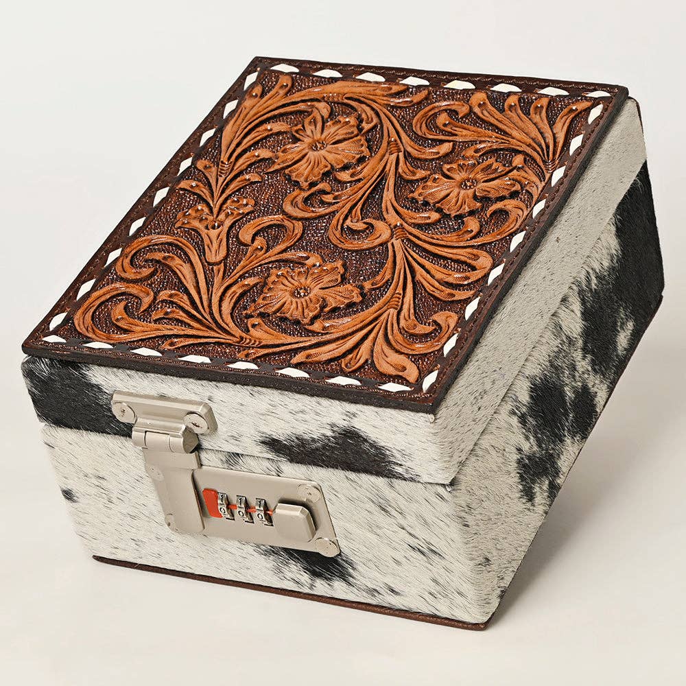 American  darling Jewelry Case Genuine Western Leather Women Bag - ADBGA457