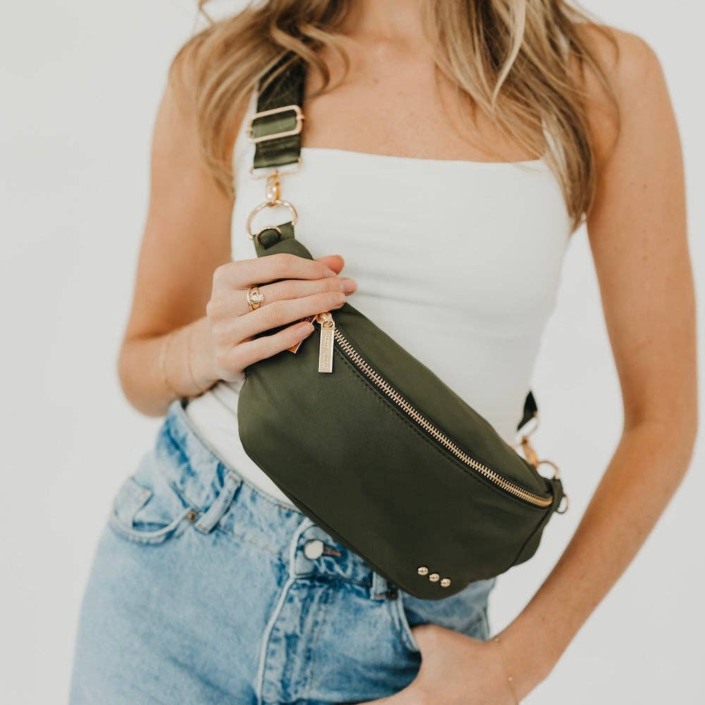 Pretty Simple - Nylon Susie Sidekick Bum Bag - Black