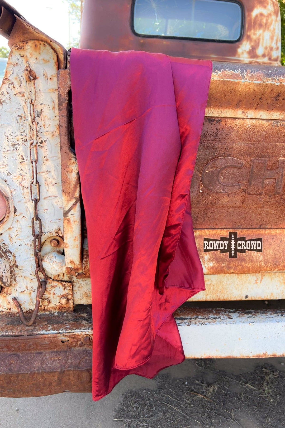 Rowdy Crowd Clothing - Wynonna Wild Rags/ Scarves - Black