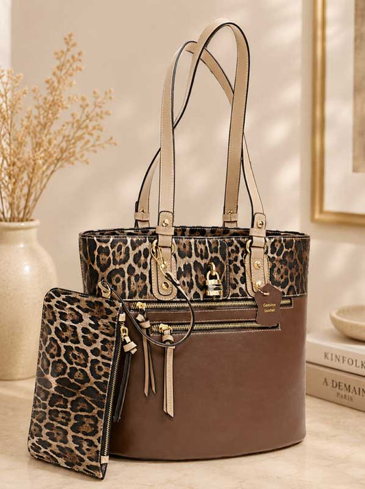 Millie - Genuine Leather - Brown