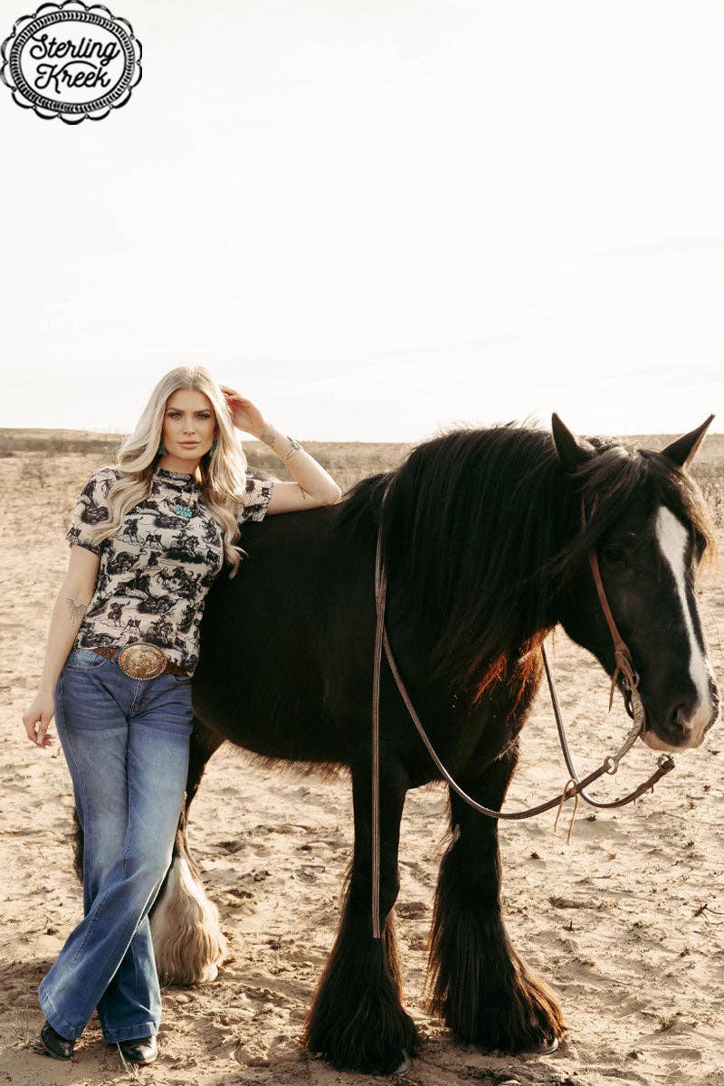 Sterling Kreek - Rodeo Road Top - S