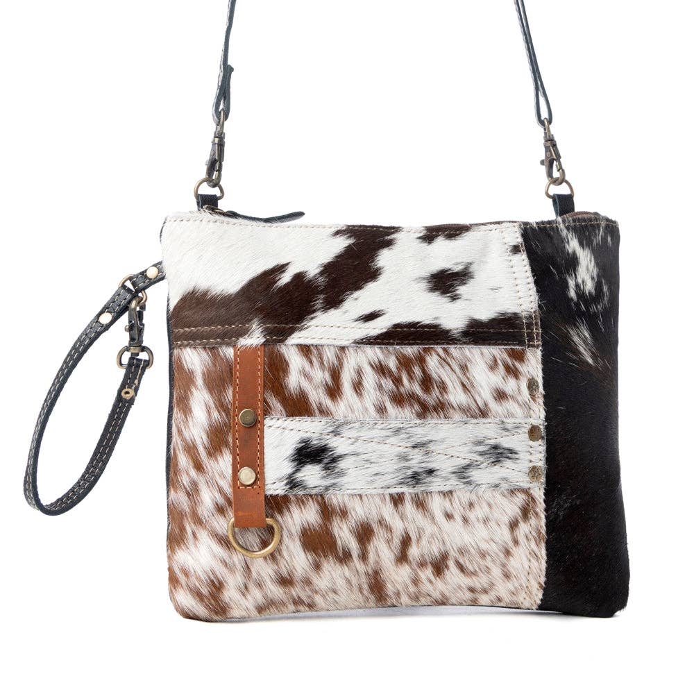 Myra Bag - Tyler Ridge Hair-on Leather Bag