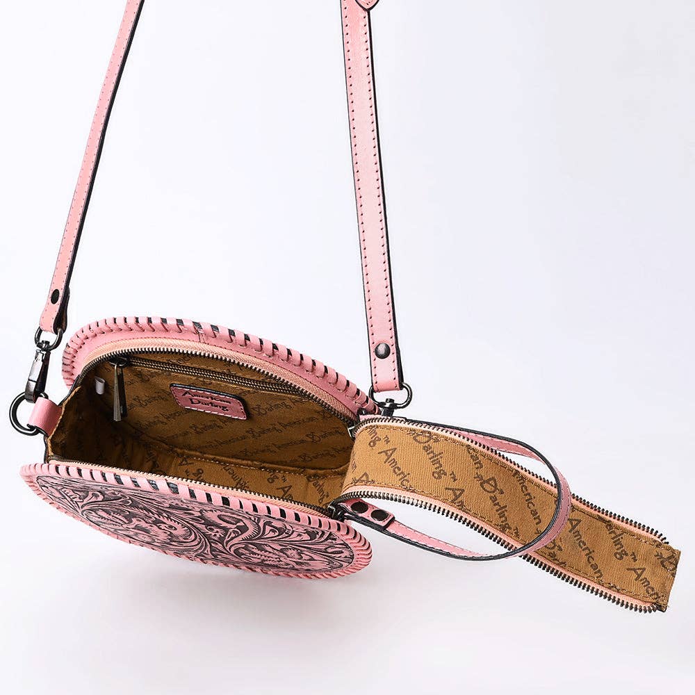 American darling Canteen Genuine Western Leather Women Bag - ADBGZ830C
