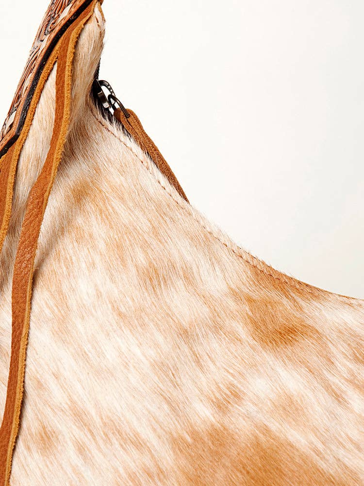 LS Western - LC-ADBGA216 Hobo Genuine Western Leather Women Bag - ADBGA216