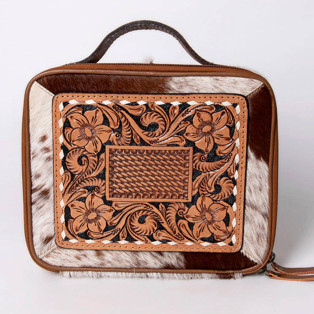 American Darling Jewelry Case Genuine Western Leather Women Bag Jane - ADBGA300J