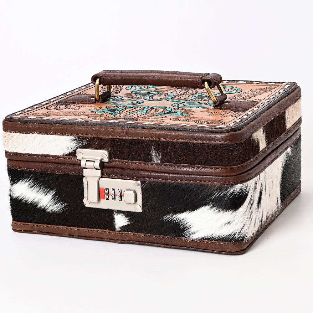 American Darling Jewelry Case Genuine Western Leather Women Bag Cady - ADBGA321F