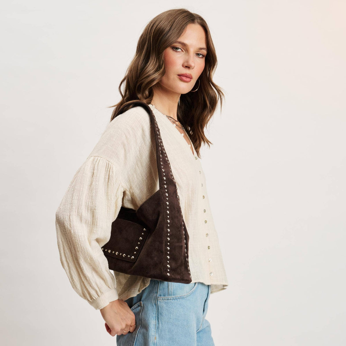 Moda Luxe - Dahlia Hobo - Chocolate