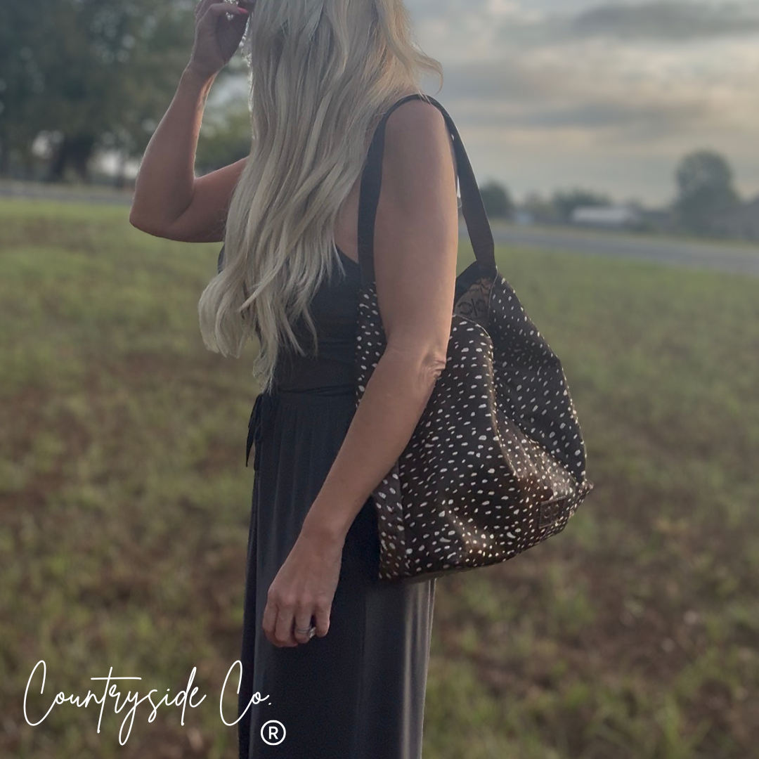 Countryside Co. - Wild Axis Hobo Soft Slouchy Shoulder Bag