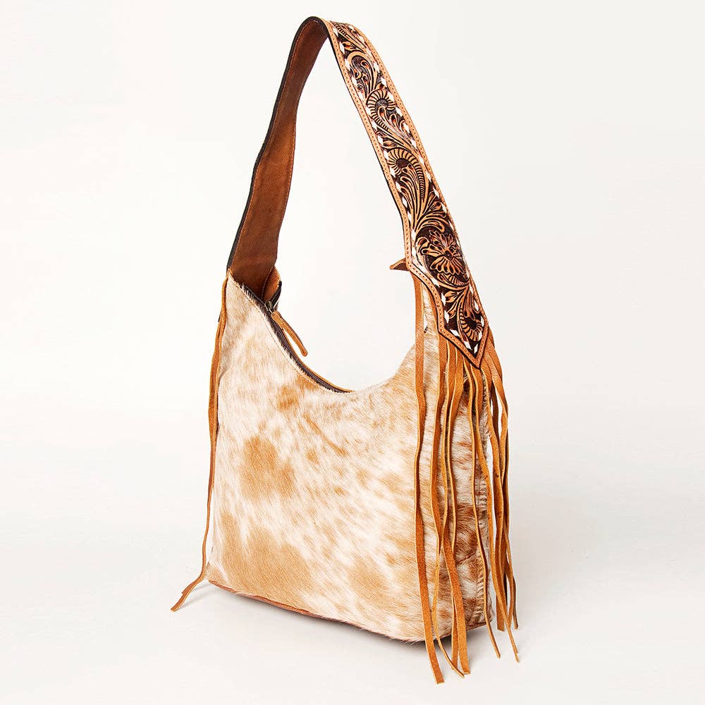 LS Western - LC-ADBGA216 Hobo Genuine Western Leather Women Bag - ADBGA216
