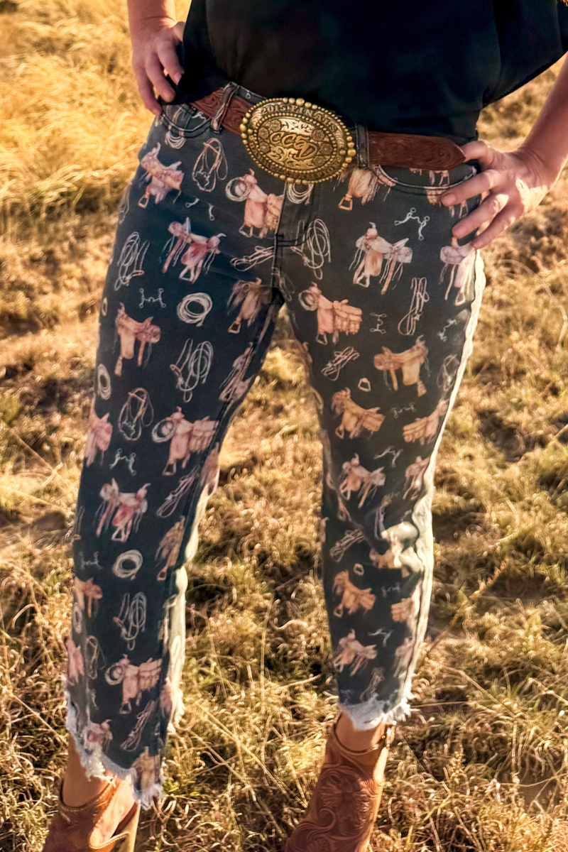 Sterling Kreek - Saddle Room Jeans - 7/8