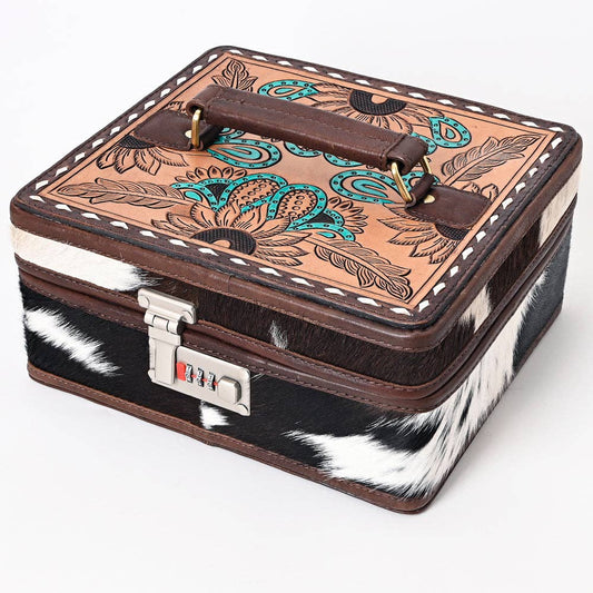 American Darling Jewelry Case Genuine Western Leather Women Bag Cady - ADBGA321F