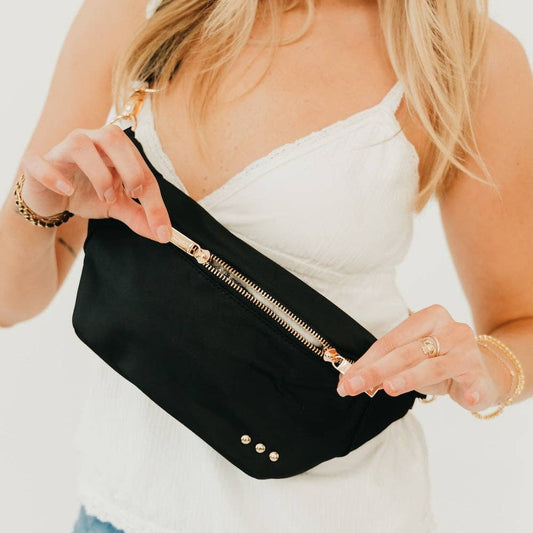 Pretty Simple - Nylon Susie Sidekick Bum Bag - Black