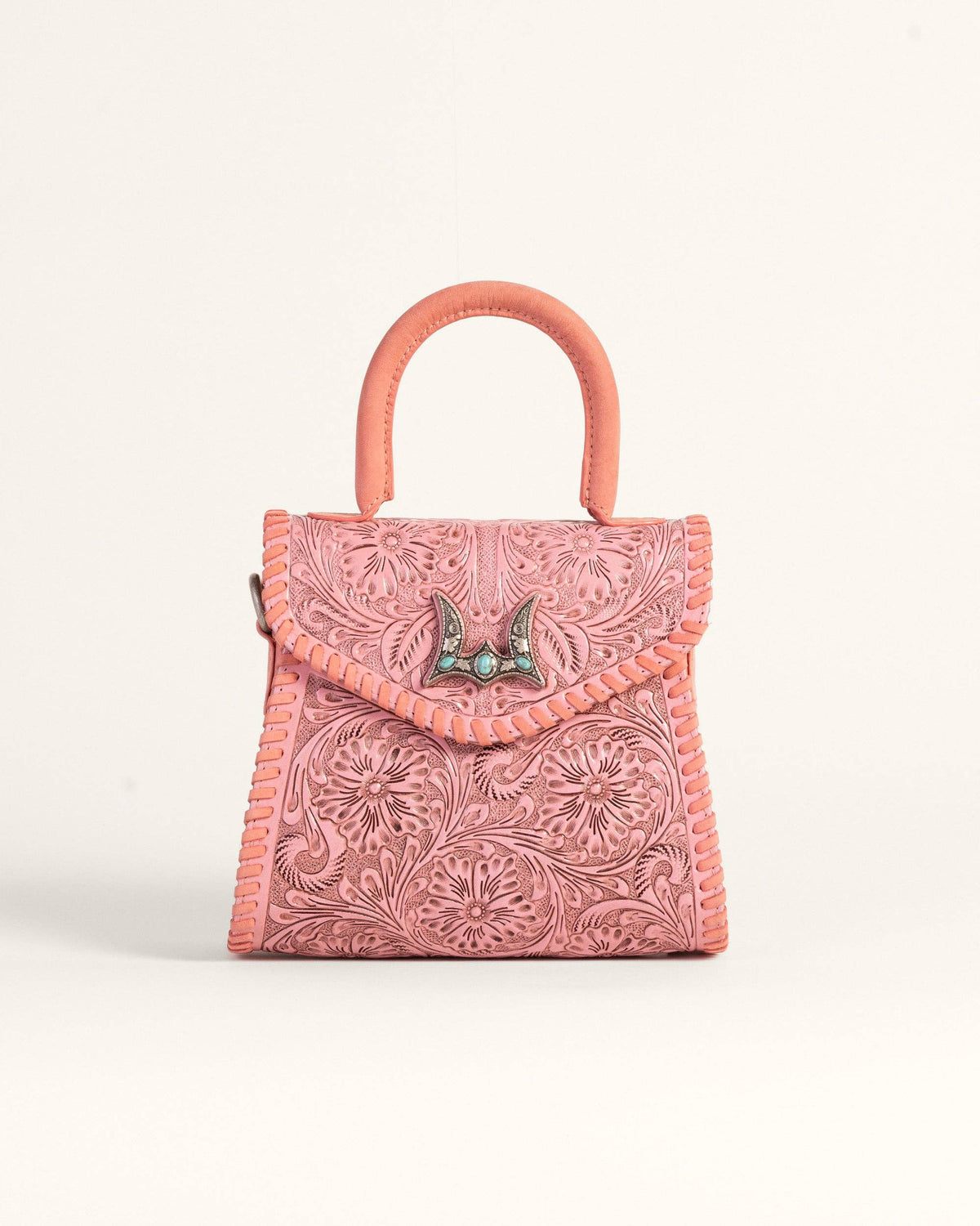 Loyal West - Leon Mini Handle Purse - Brown