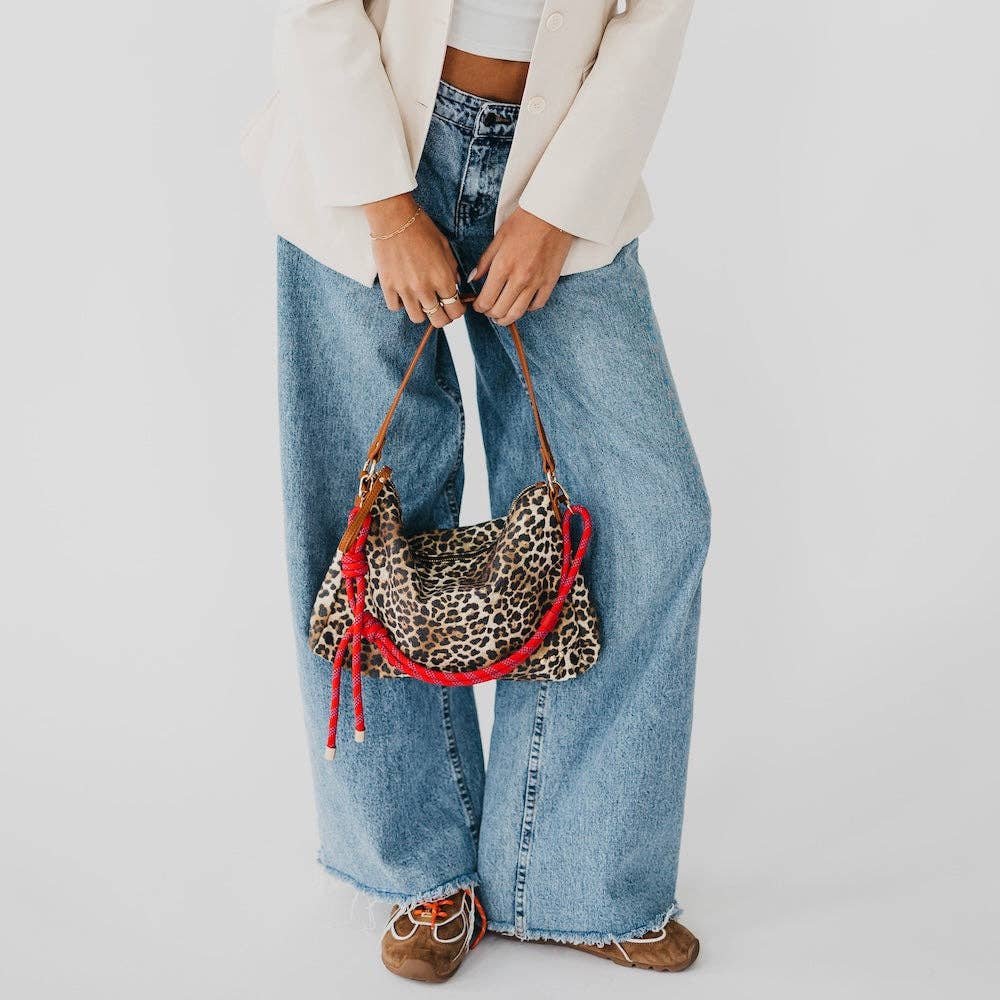 Pretty Simple - Cosette Canvas Shoulder Bag - Camo
