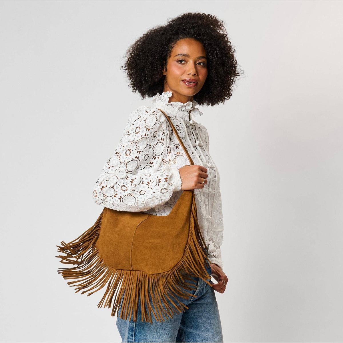 Moda Luxe - Reba Hobo - Caramel
