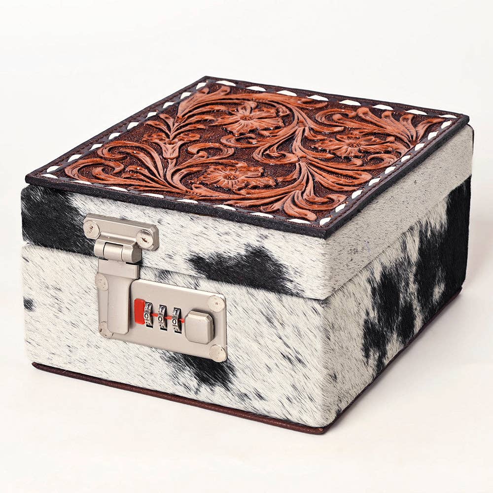 American  darling Jewelry Case Genuine Western Leather Women Bag - ADBGA457