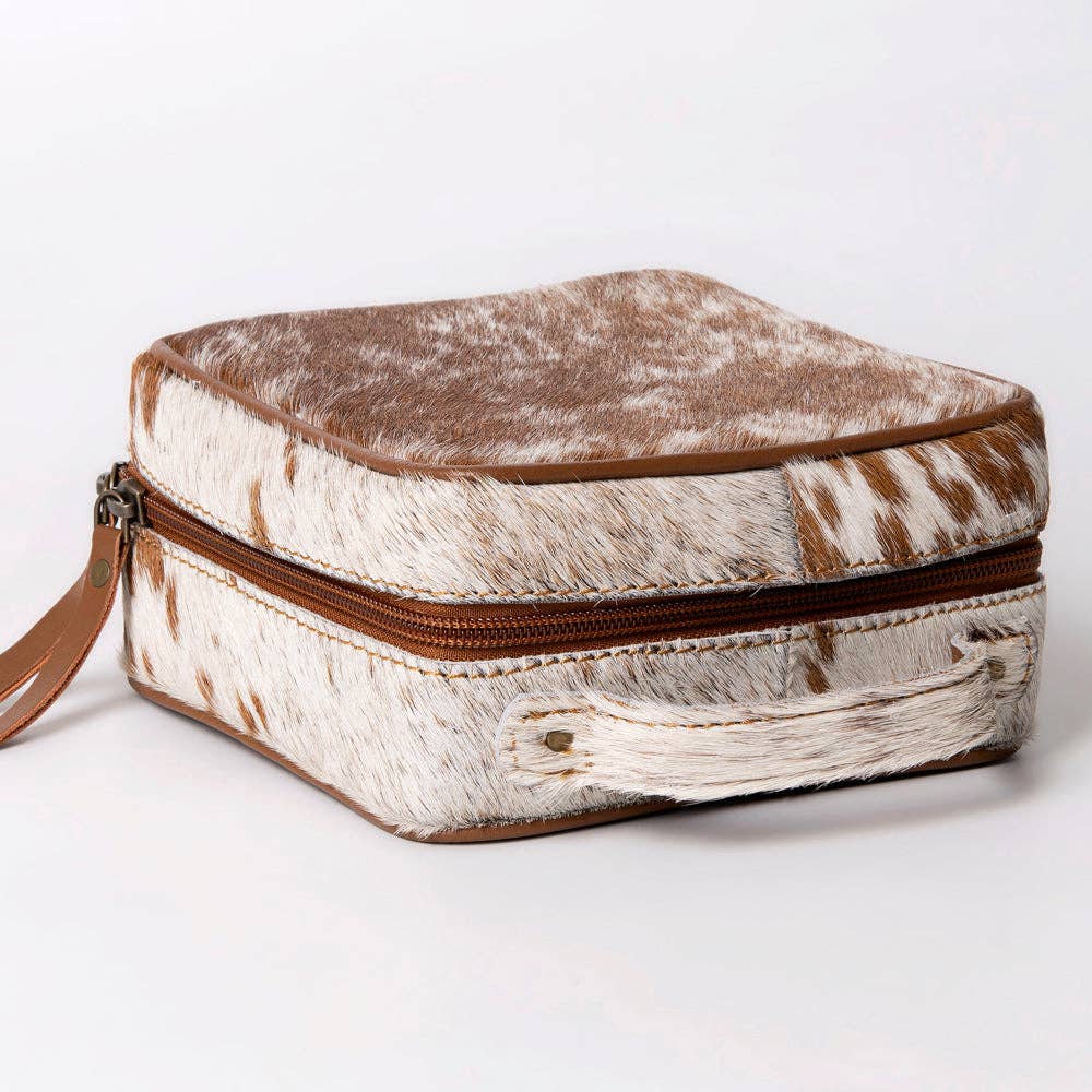 LS Western - LC-ADBGA312 Jewelry Case Genuine Western Leather Women Bag - ADBGA312B