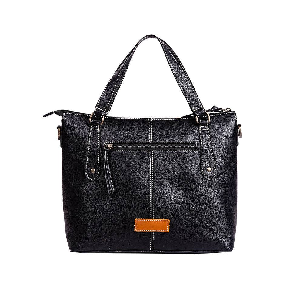 Myra Bag - Jaguar Trail Hairon & Leather Bag