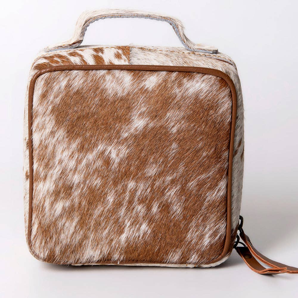 LS Western - LC-ADBGA312 Jewelry Case Genuine Western Leather Women Bag - ADBGA312B