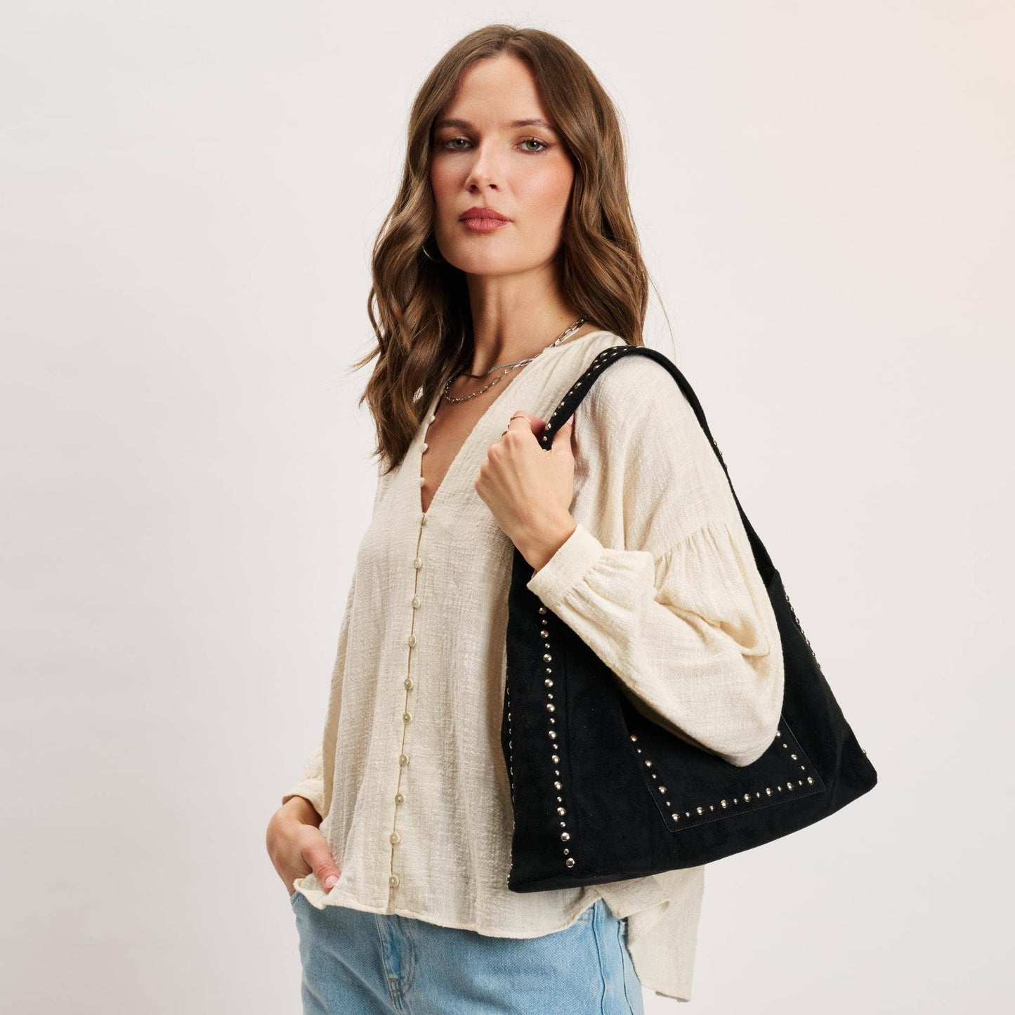 Moda Luxe - Dahlia Hobo - Chocolate
