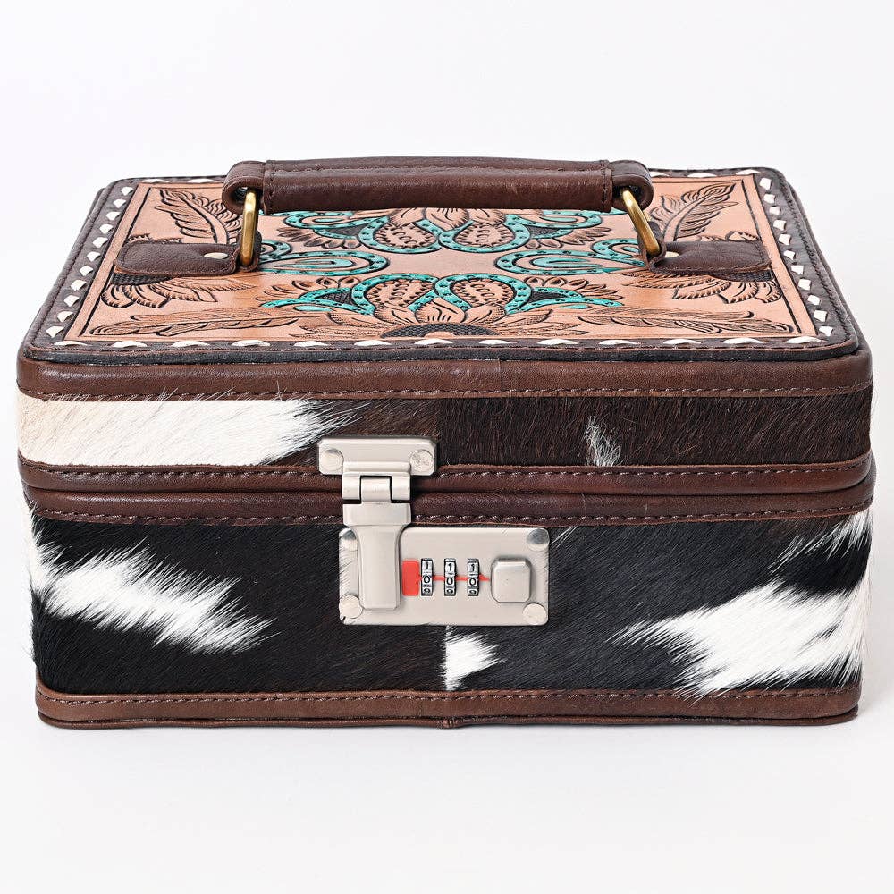 American Darling Jewelry Case Genuine Western Leather Women Bag Cady - ADBGA321F