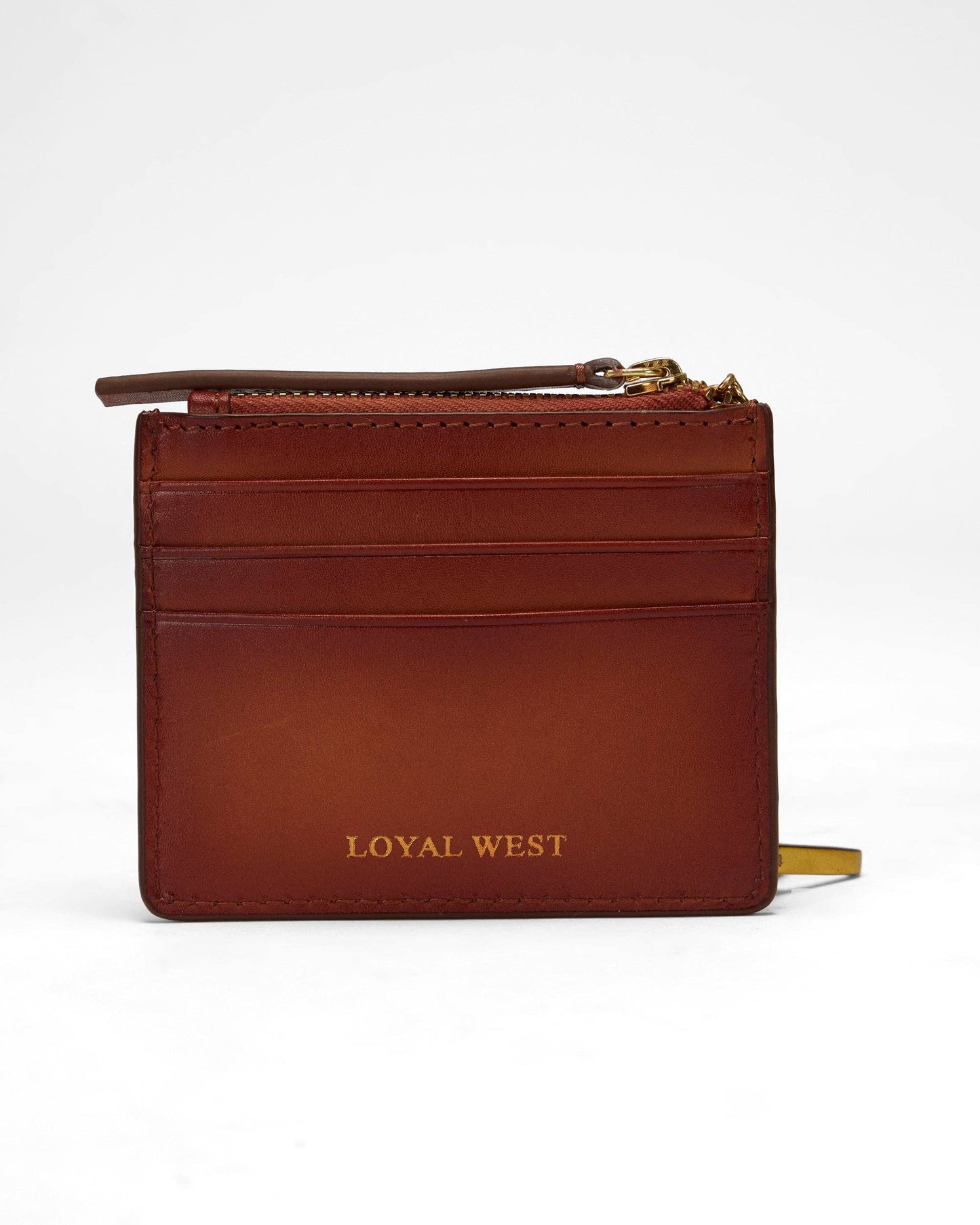 Loyal West - Sophia Credit Card Holder In Handtooled Leather