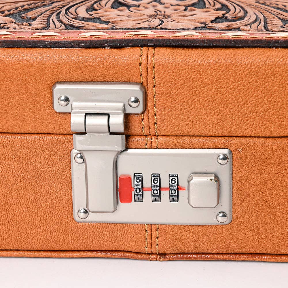 American  Darling Jewelry Case Genuine Western Leather Women Bag