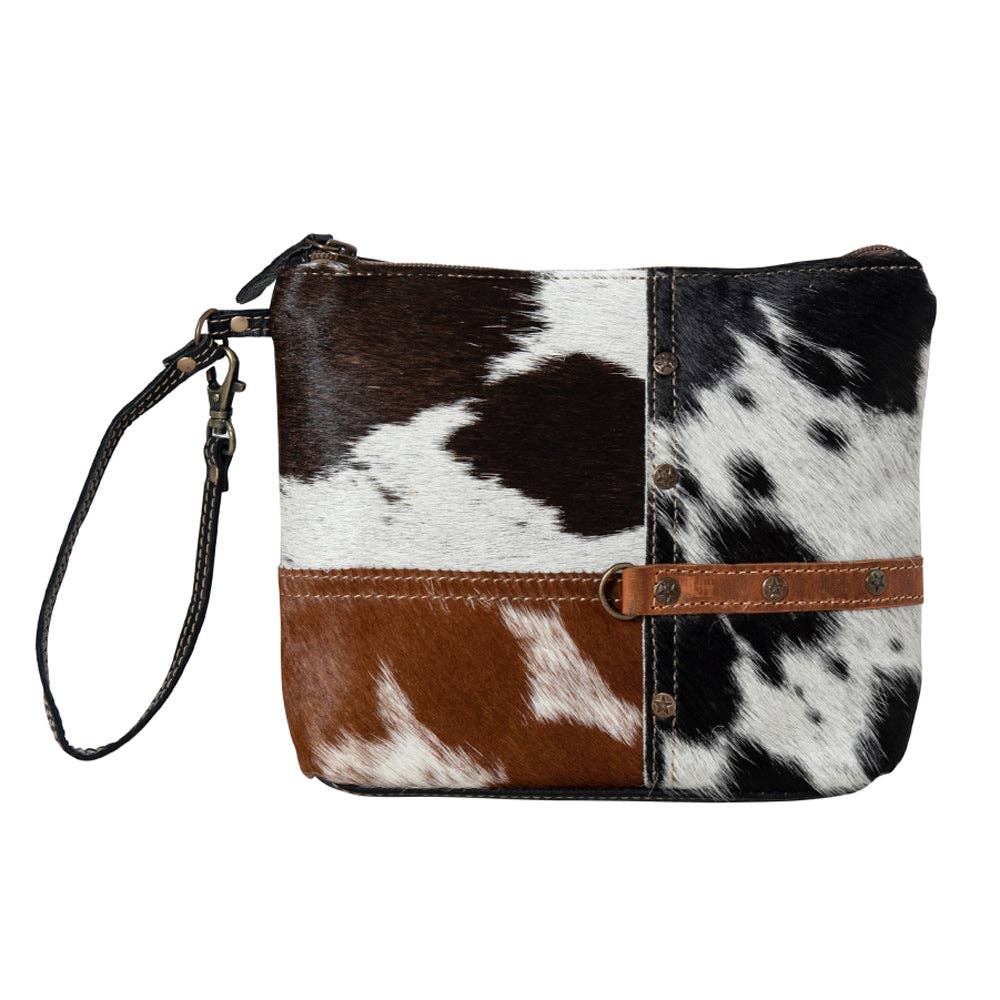 Myra Bag - Tyler Ridge Hair-on Hide Pouch
